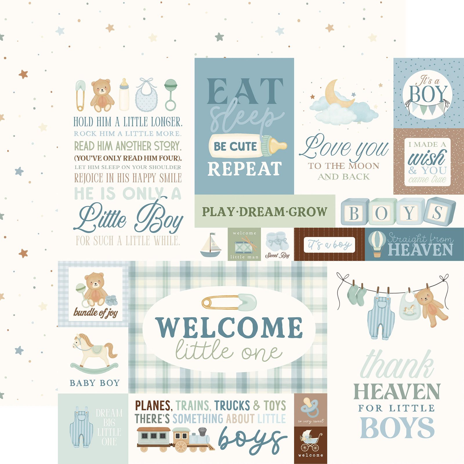 Little Lullabies - Baby Boy Collection Kit - Image 13