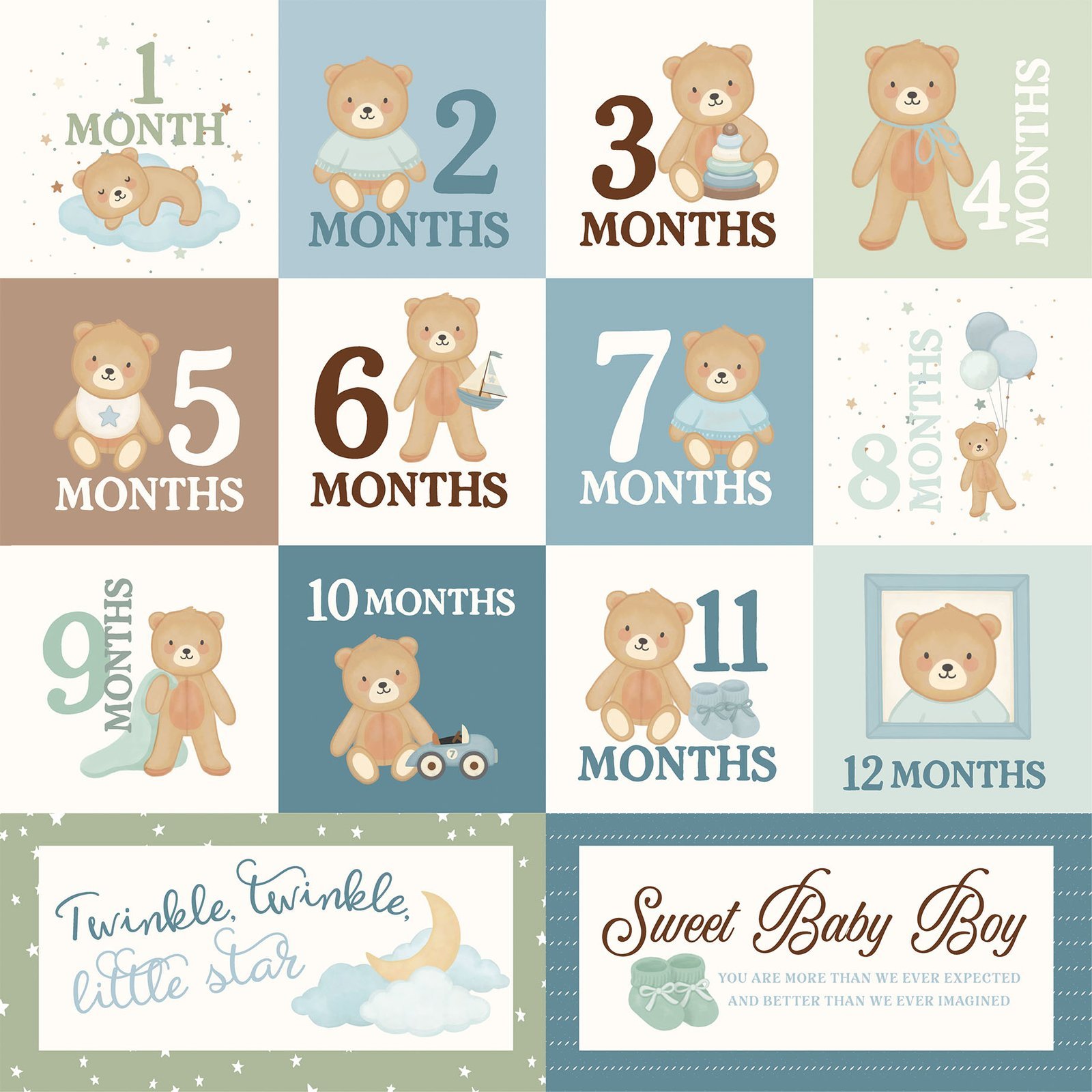 Little Lullabies - Baby Boy Collection Kit - Image 3