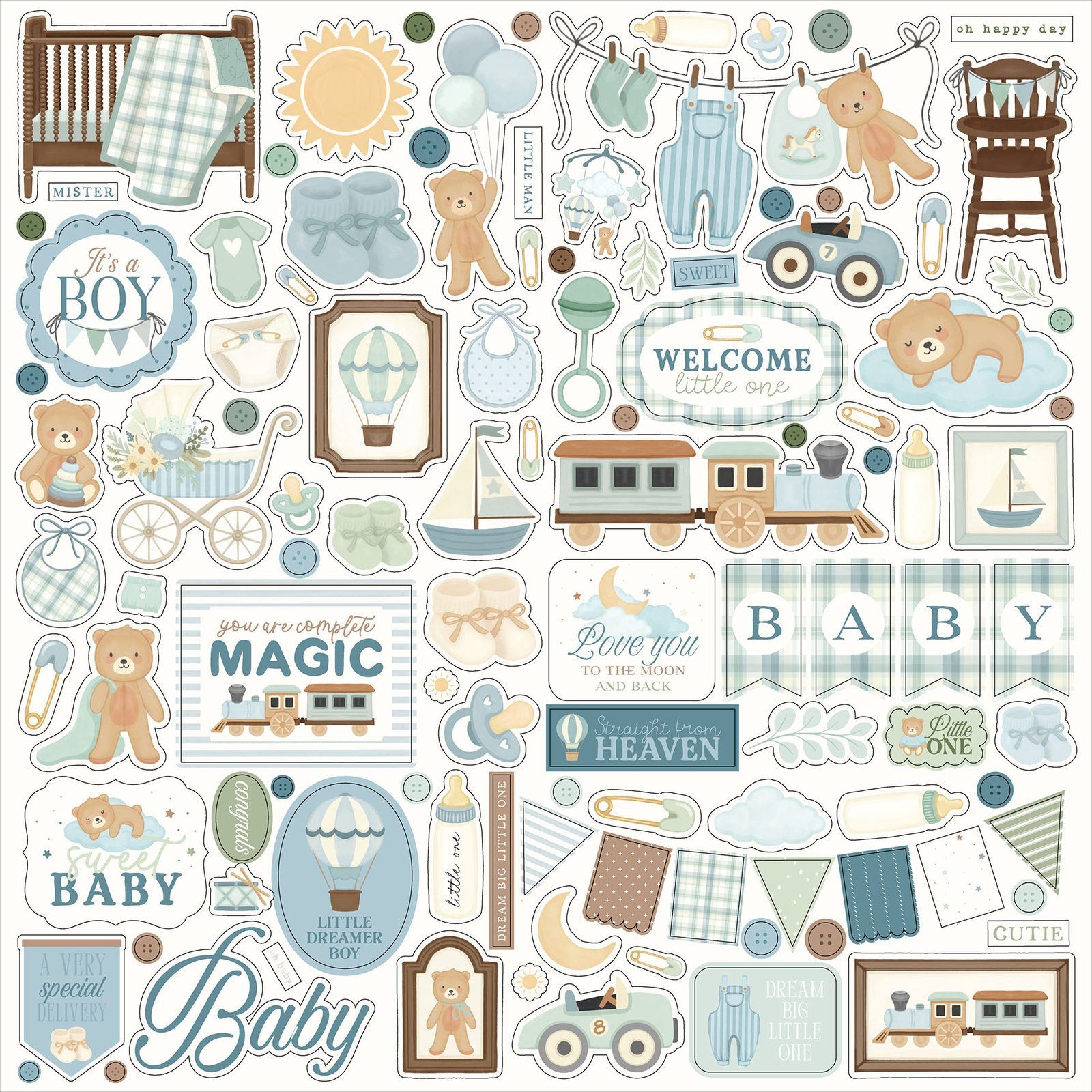 Little Lullabies - Baby Boy Collection Kit - Image 14