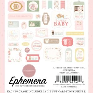 Alternative view of Little Lullabies - Baby Girl Ephemera