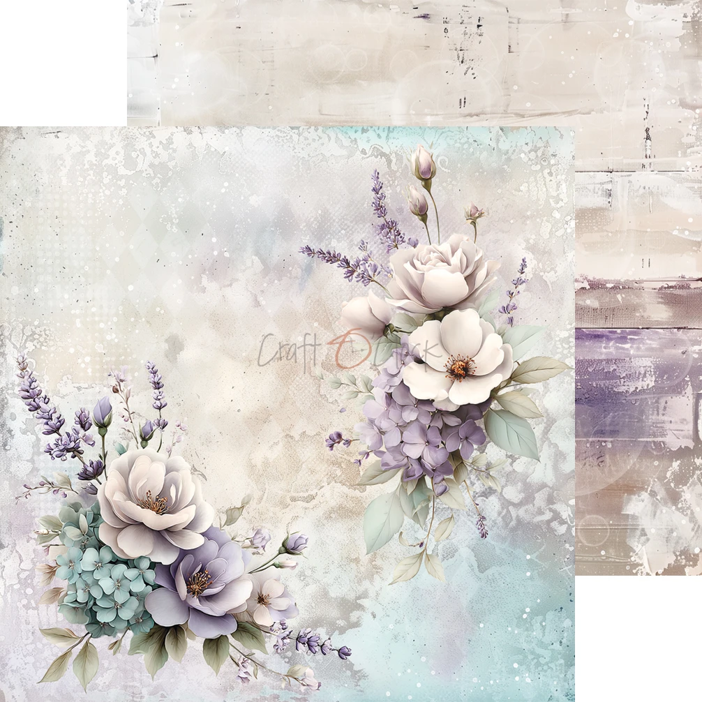 Alternative view of Craft O'Clock Flowers of Delight 8x8 Main Papers
