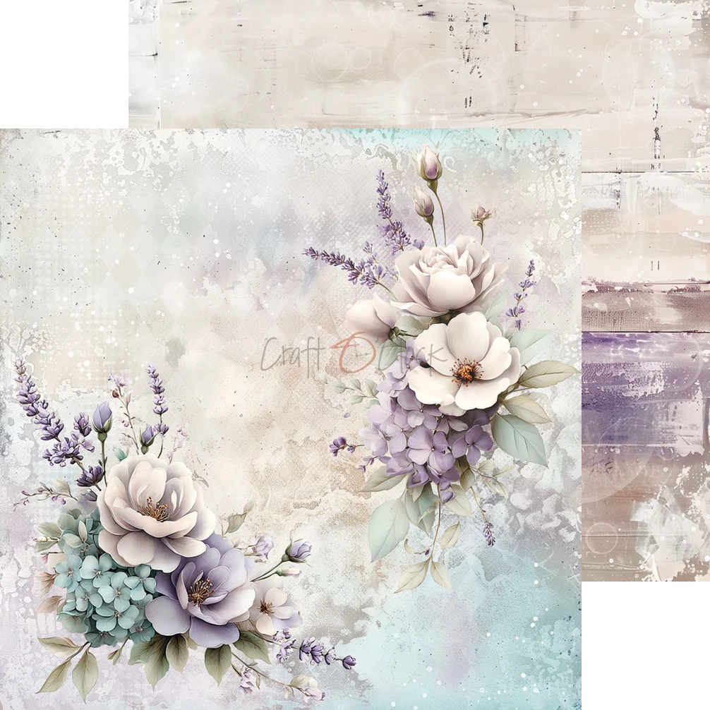 Alternative view of Craft O'Clock Flowers of Delight 6x6 Main Papers