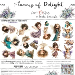 Craft O'Clock Flowers of Delight Extras Fairy World Set 1