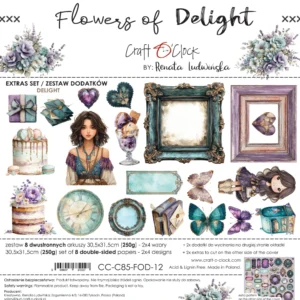 Craft O'Clock Flowers of Delight Extras Delight Set 2