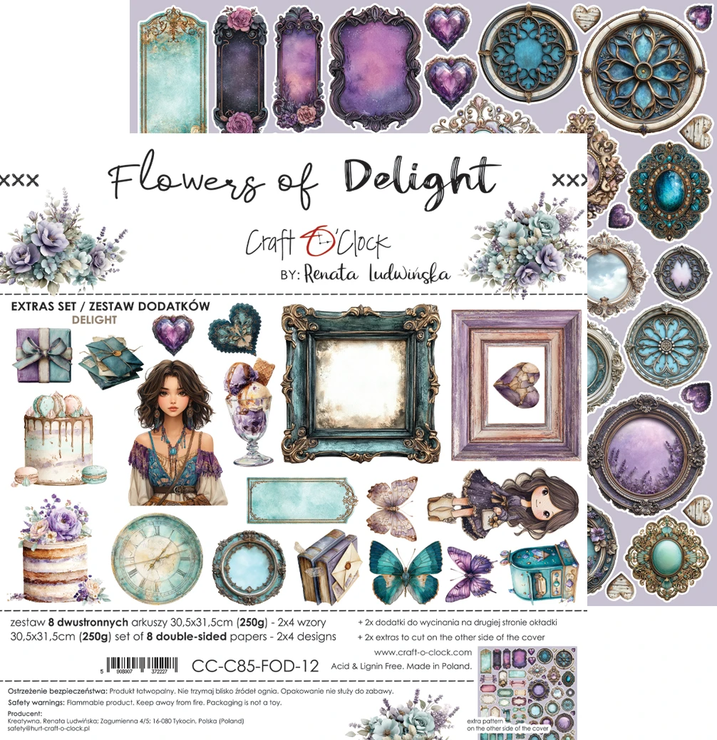 Craft O'Clock Flowers of Delight Extras Delight Set 2 - Image 6