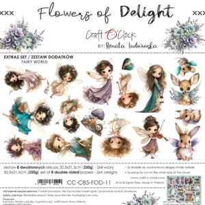 Alternative view of Craft O'Clock Flowers of Delight Extras Set 3 Mixed