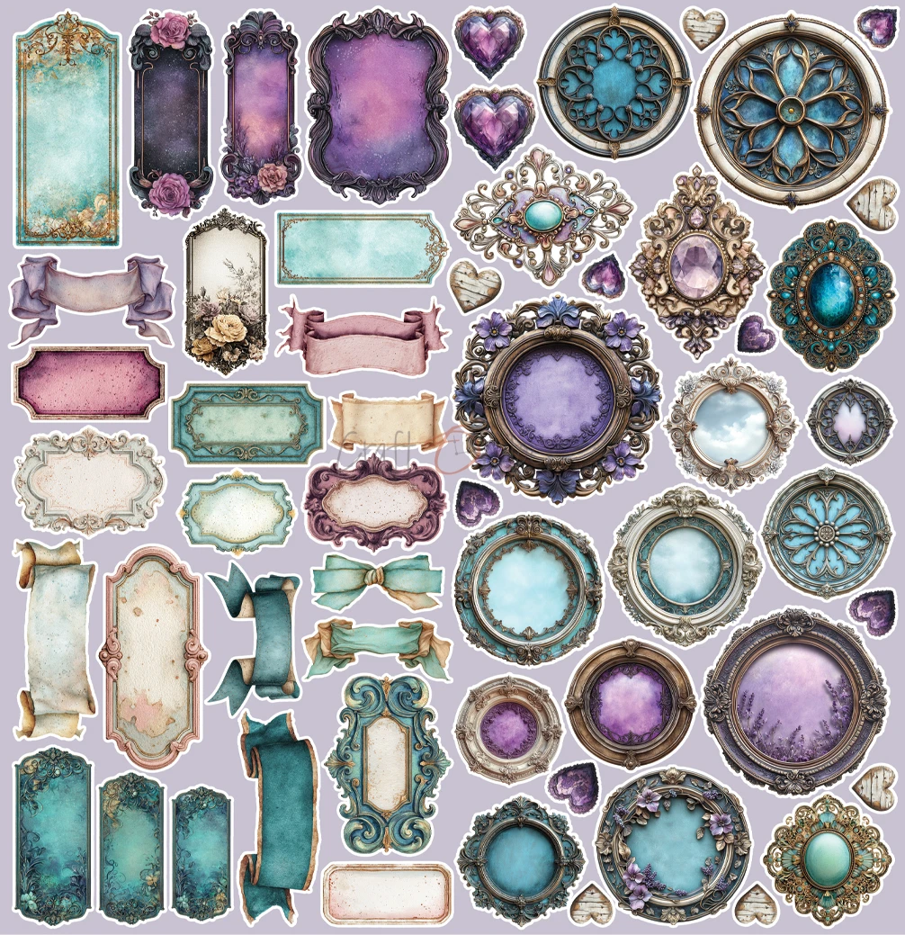 Craft O'Clock Flowers of Delight Extras Set 3 Mixed - Image 15