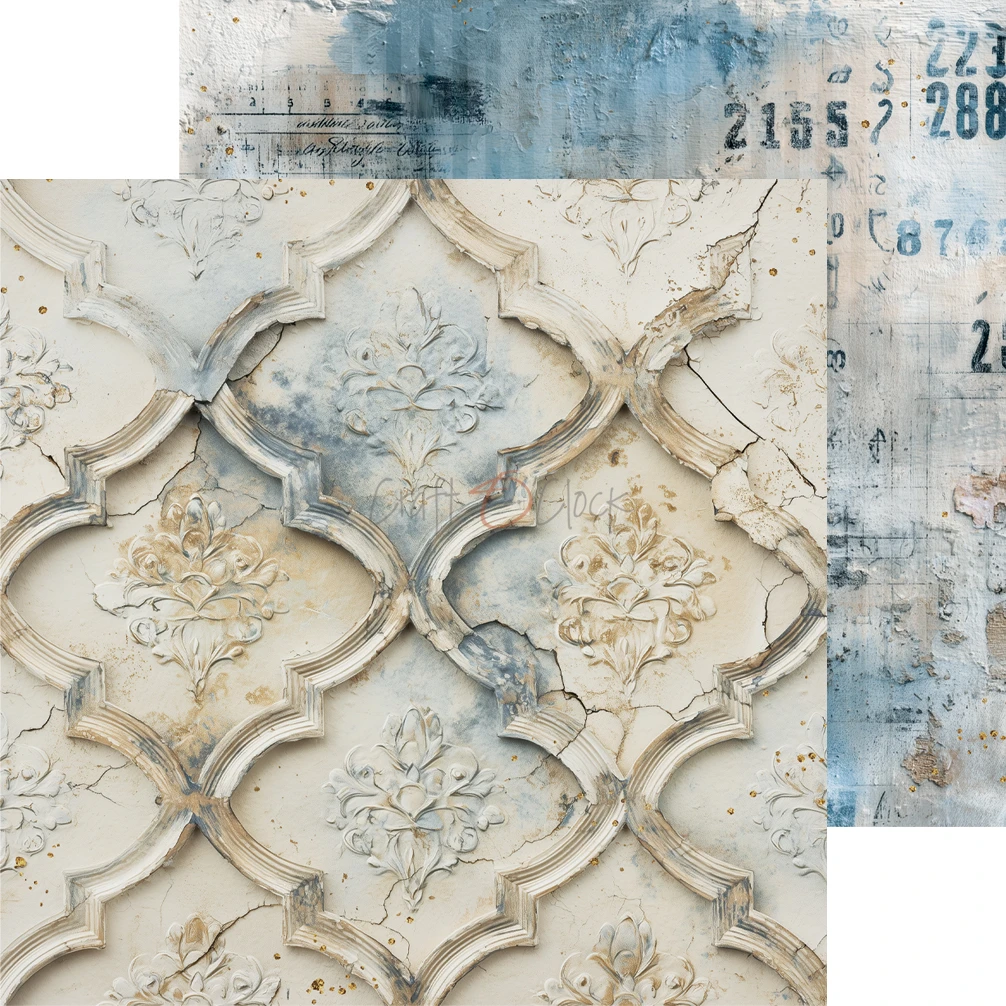 Craft O'Clock Mr & Mrs Elegance 8x8 Mixed Set Papers - Image 6
