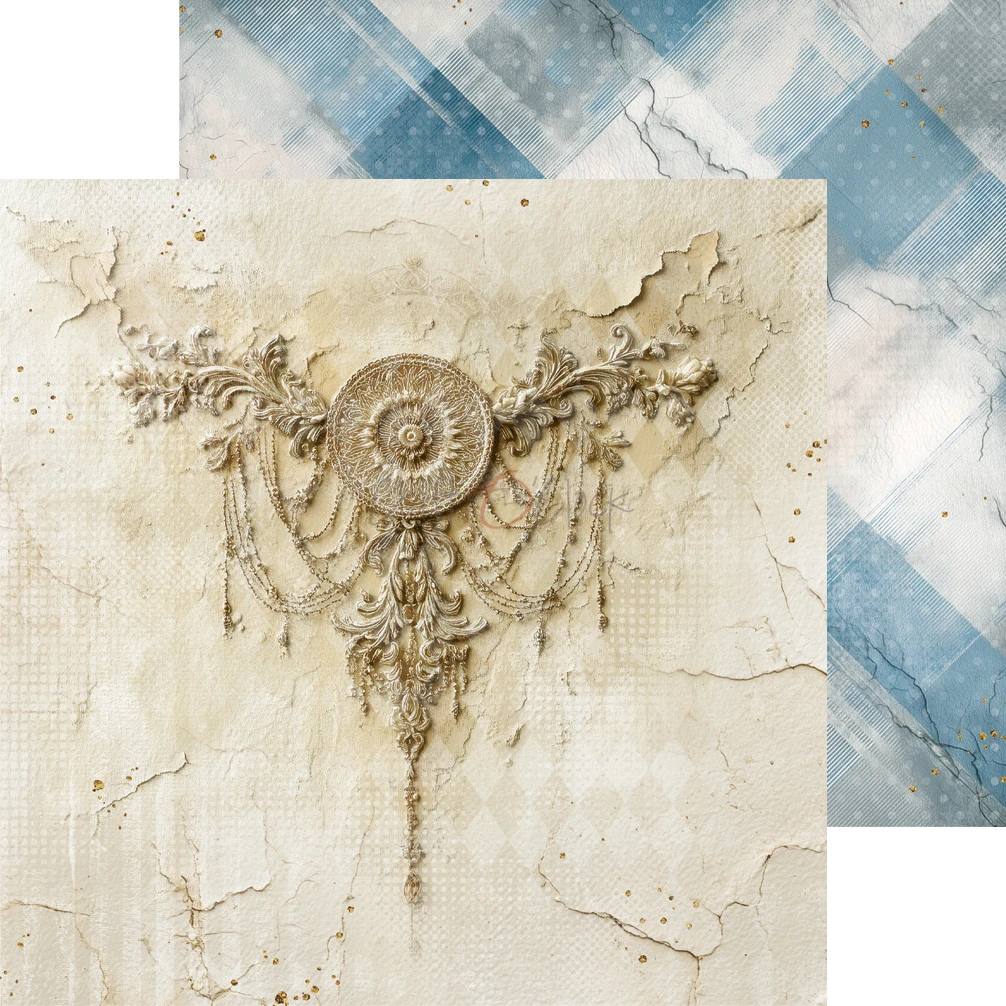 Craft O'Clock Mr & Mrs Elegance 8x8 Mixed Set Papers - Image 11