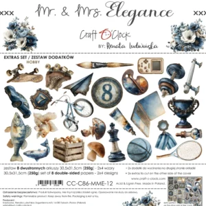 Craft O'Clock Mr & Mrs Elegance Extras Hobby Set 2