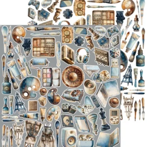 Alternative view of Craft O'Clock Mr & Mrs Elegance Extras Hobby Set 2