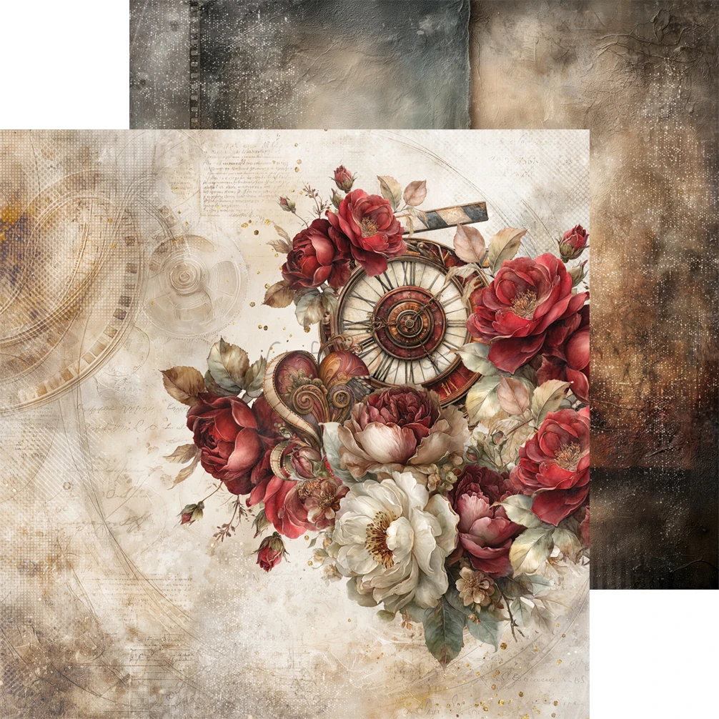 Craft O'Clock Silver Screen Magic 8x8 Mixed Set Papers - Image 4