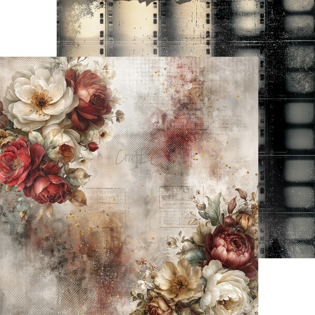 Craft O'Clock Silver Screen Magic 8x8 Mixed Set Papers - Image 5