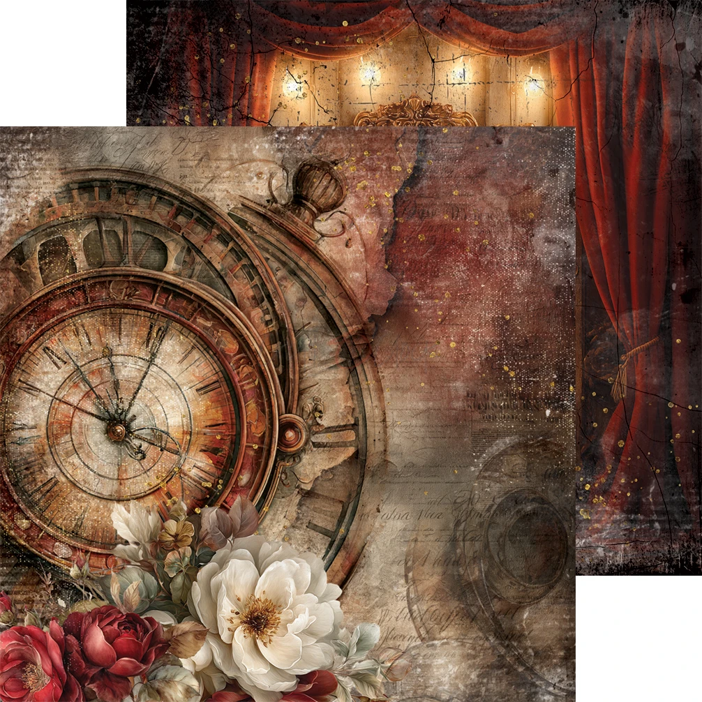 Craft O'Clock Silver Screen Magic 8x8 Mixed Set Papers - Image 8