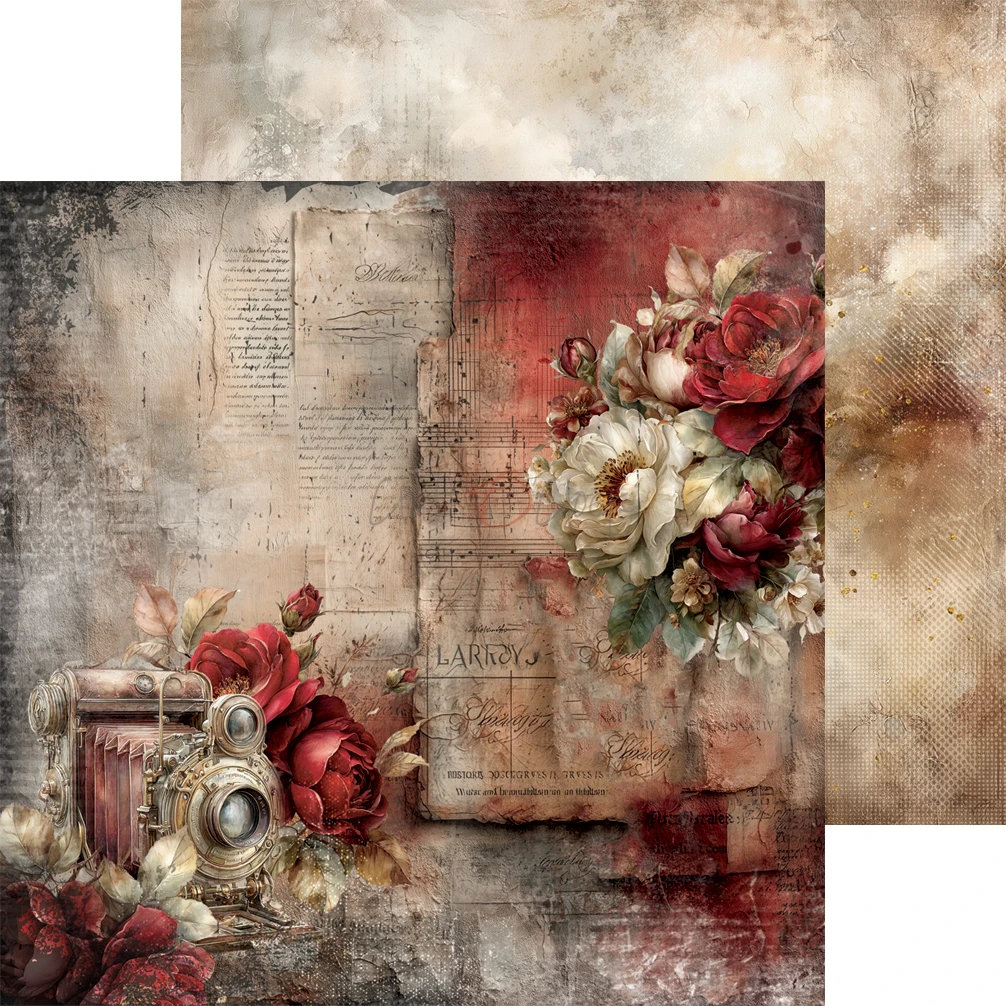 Alternative view of Craft O'Clock Silver Screen Magic 6x6 Main Papers