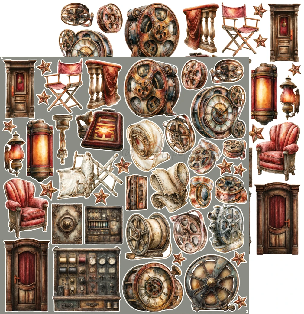 Craft O'Clock Silver Screen Magic Extras Set 3 Mixed - Image 10