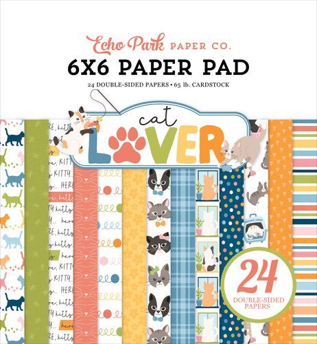 Cat Lover 6x6 Paper Pad