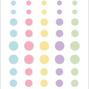 Easter Basket Enamel Dots