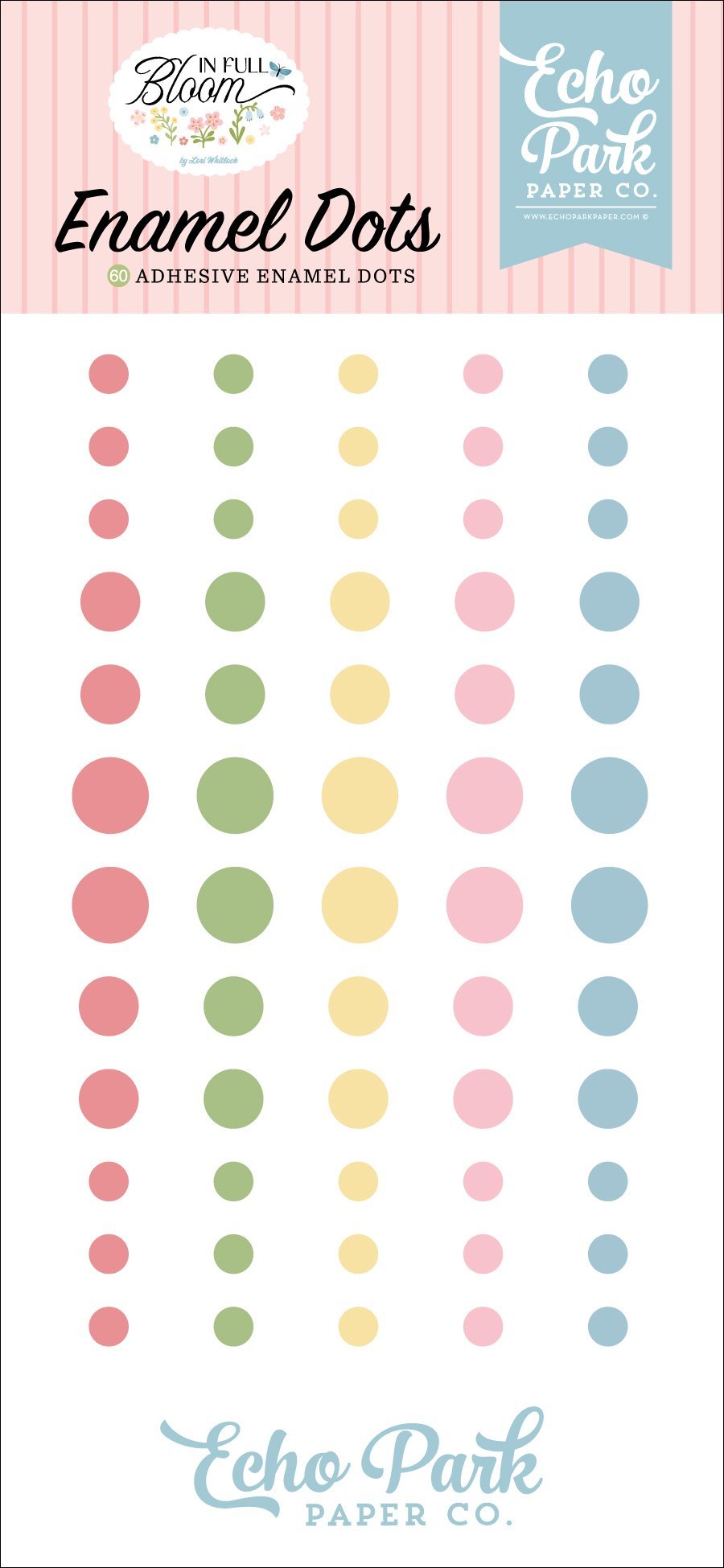 In Full Bloom Enamel Dots