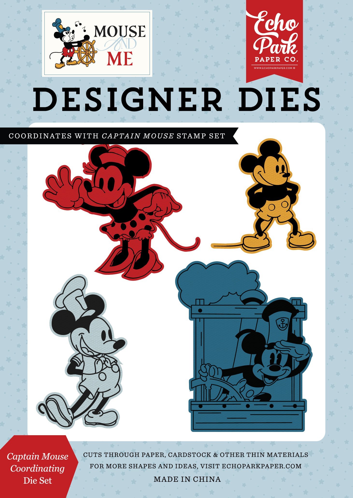 Captain Mouse Coordinating Die Set