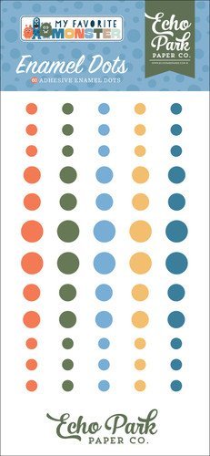 My Favourite Monster Enamel Dots
