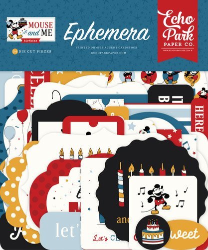 Mouse and Me Birthday Ephemera
