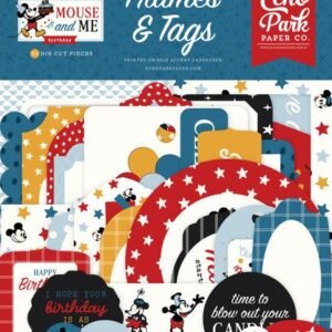 Mouse and Me Birthday Frames & Tags