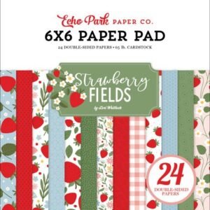 Strawberry Fields 6x6 Paper Pad