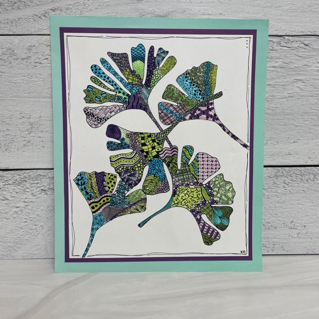 The Crafters Workshop - 6x6 Stencils - Ginkgo Leaves - TCW192s