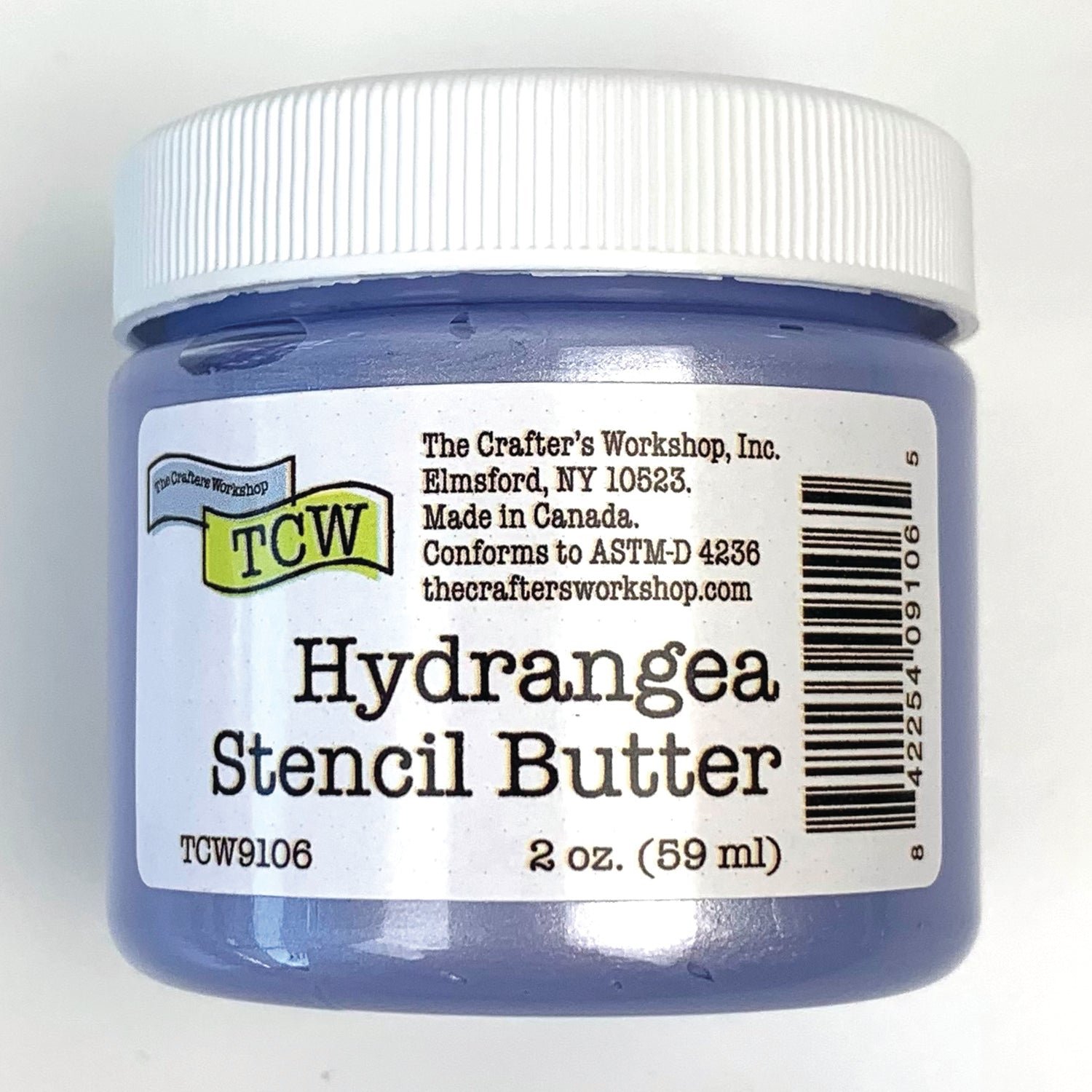 The Crafters Workshop - Stencil Butter 2 oz. Hydrangea