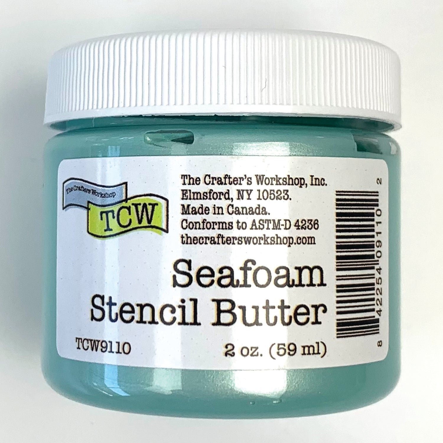 The Crafters Workshop - Stencil Butter 2 oz. Seafoam