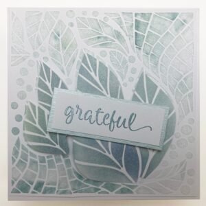 The Crafters Workshop - 6x6 Stencils - Abstract Leaves - TCW1083s