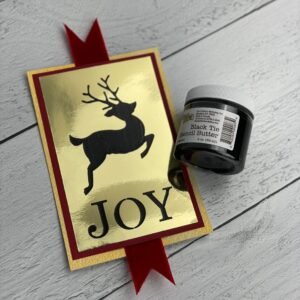 The Crafters Workshop - Stencil Butter - Black Tie 2oz.