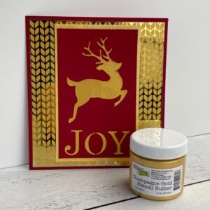 The Crafters Workshop - Stencil Butter - Champagne Gold 2oz.
