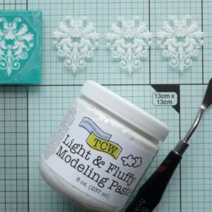 The Crafters Workshop - Light & Fluffy Modeling Paste 8 oz. - TCW9004