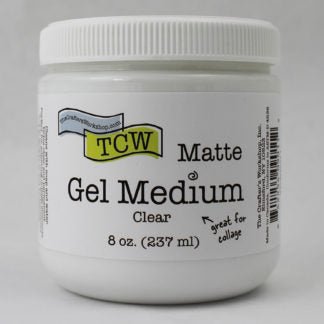 The Crafters Workshop - Matte Gel Medium 8 oz. - TCW9011