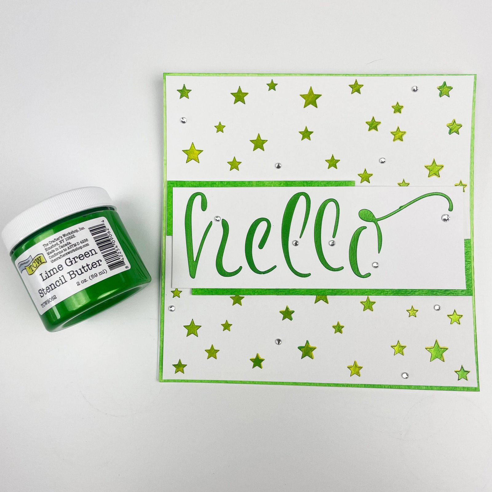 The Crafters Workshop - 6x6 Stencils - Starry Stars - TCW1051s