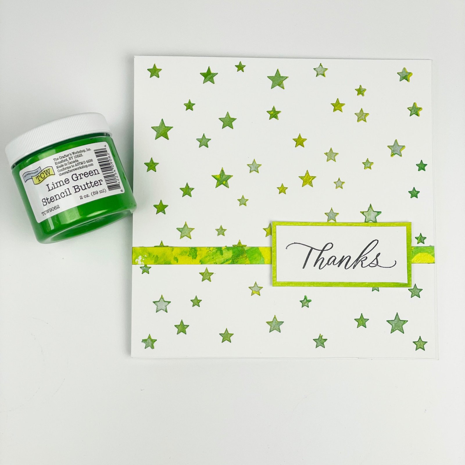 The Crafters Workshop - 6x6 Stencils - Starry Stars - TCW1051s