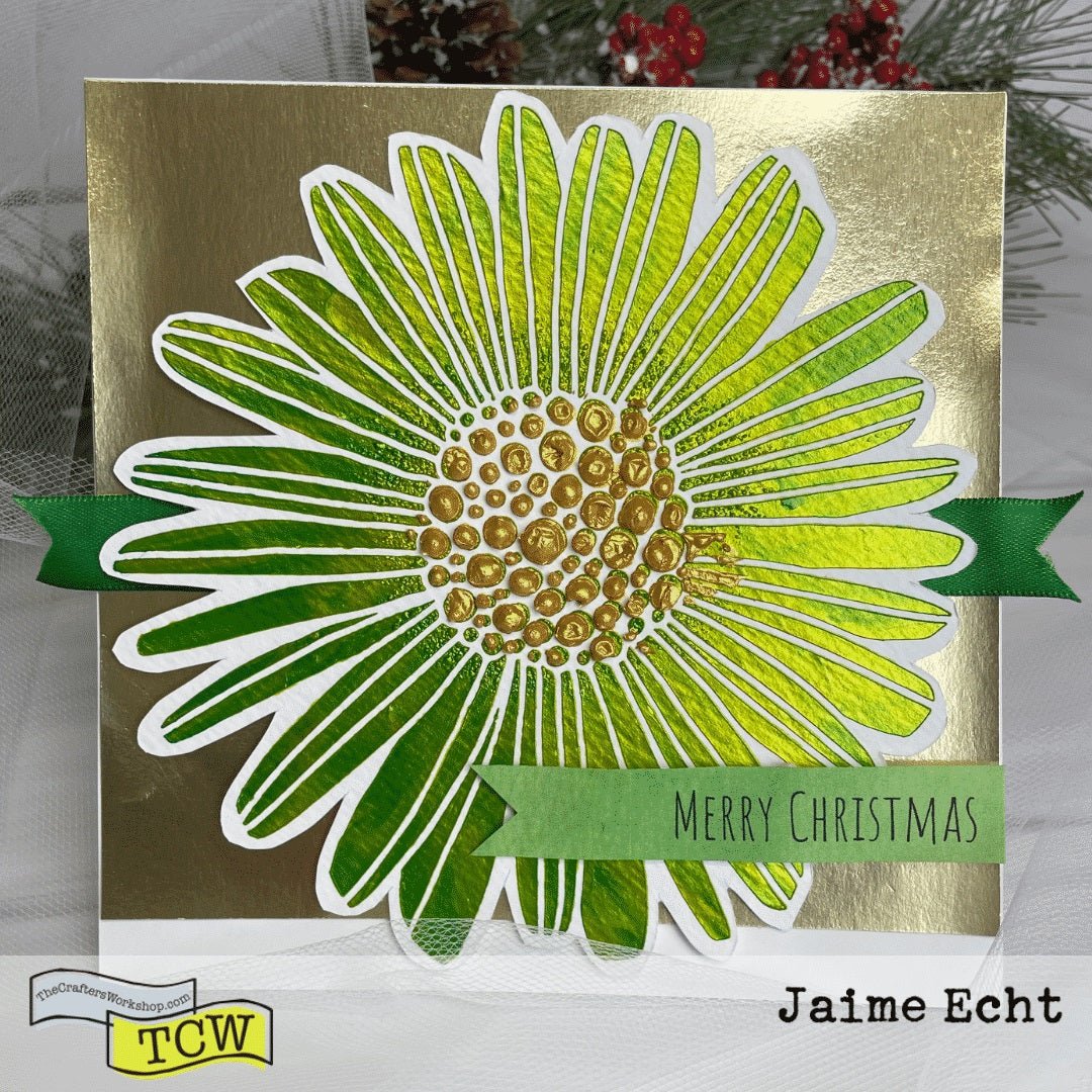 The Crafters Workshop - Stencil Butter - Lime Green 2oz.