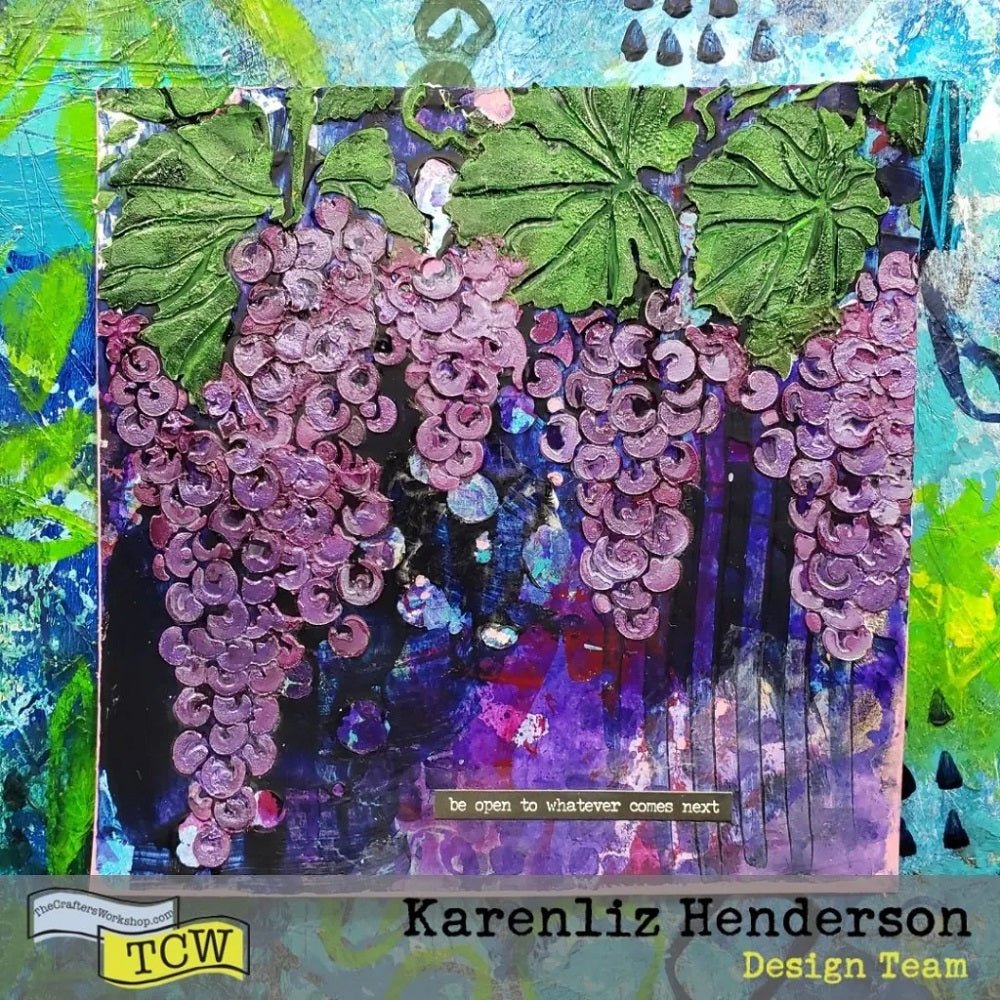 The Crafters Workshop - Stencil Butter - Orchid 2oz.