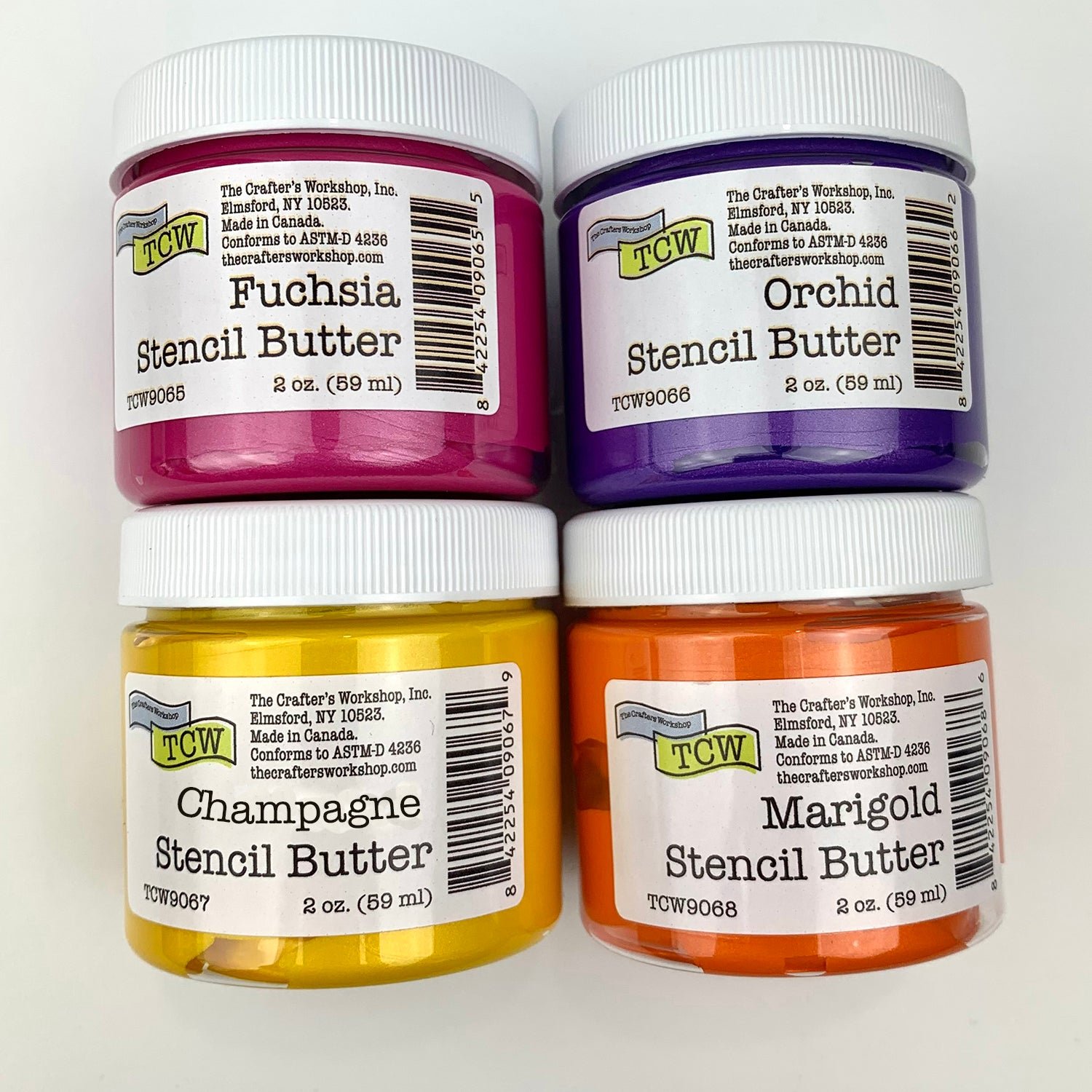 The Crafters Workshop - Stencil Butter - Marigold 2oz.
