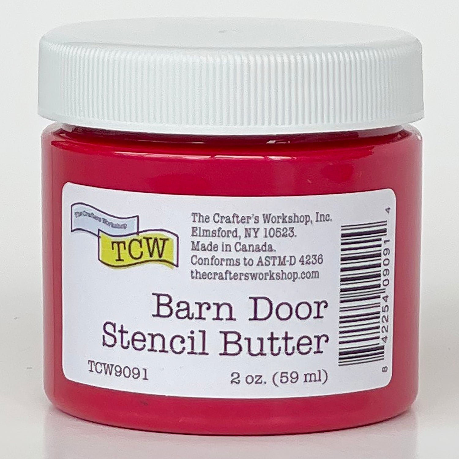 The Crafters Workshop - Stencil Butter 2 oz. Barn Door