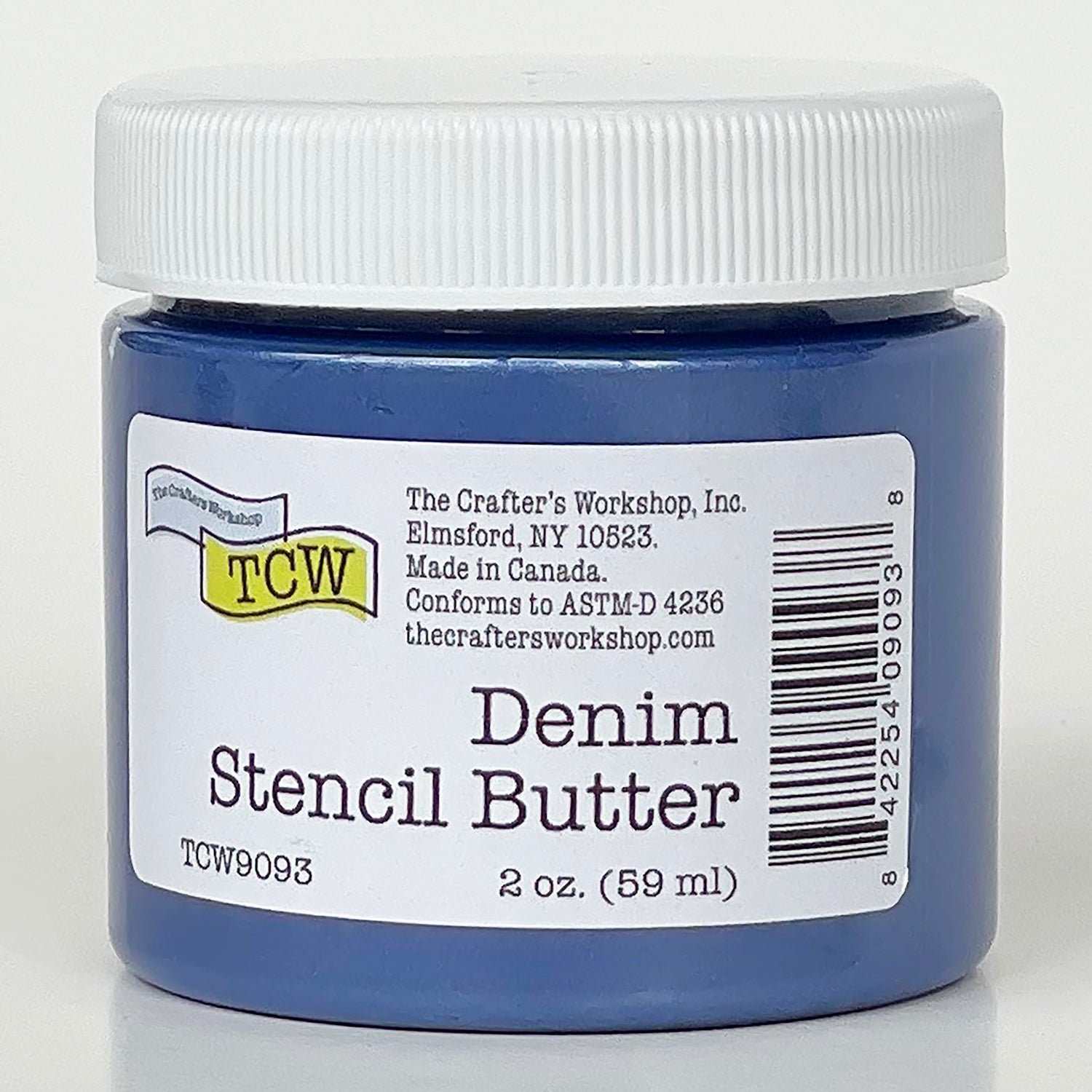 The Crafters Workshop - Stencil Butter 2 oz. Denim