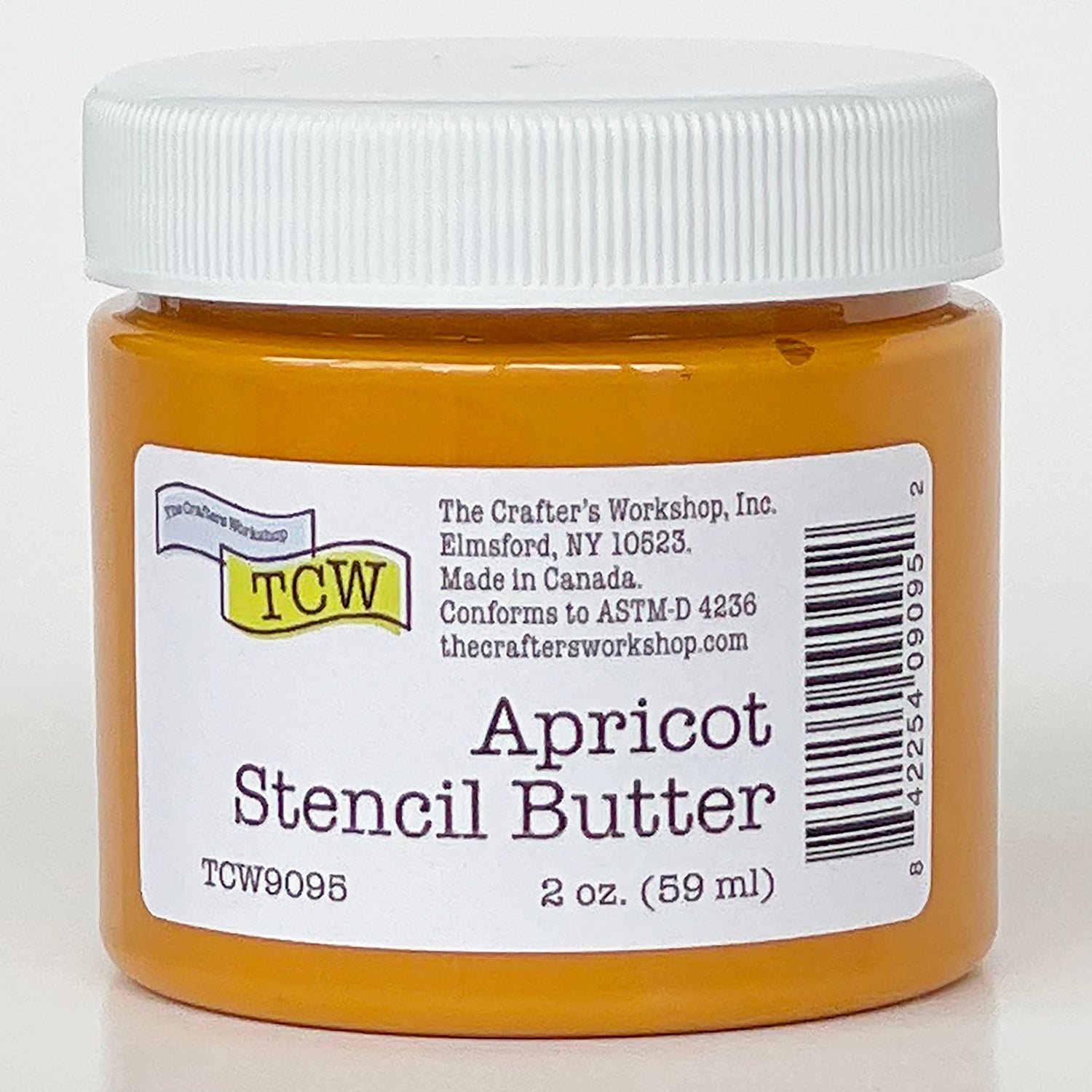 The Crafters Workshop - Stencil Butter 2 oz. Apricot