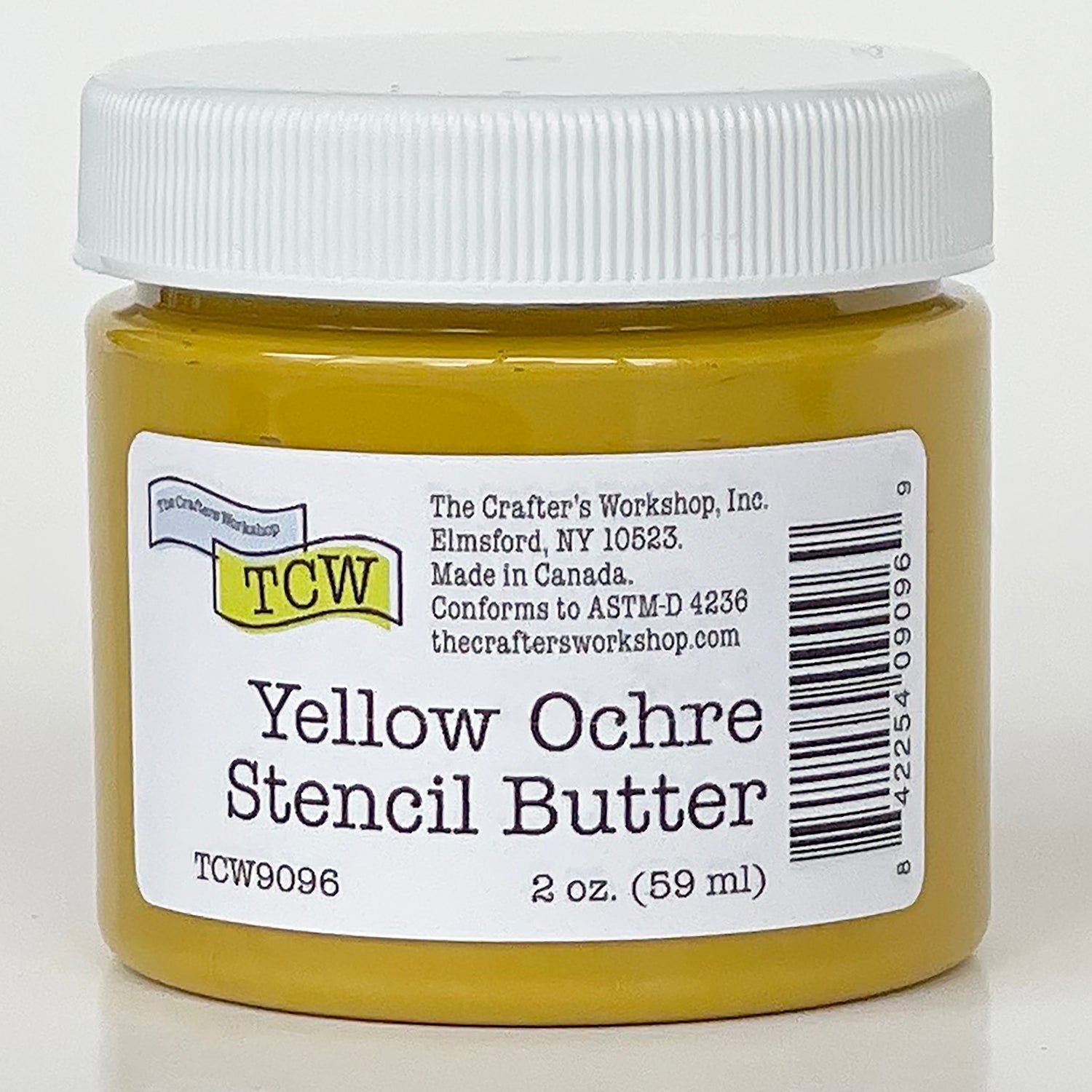 The Crafters Workshop - Stencil Butter 2 oz. Yellow Ochre