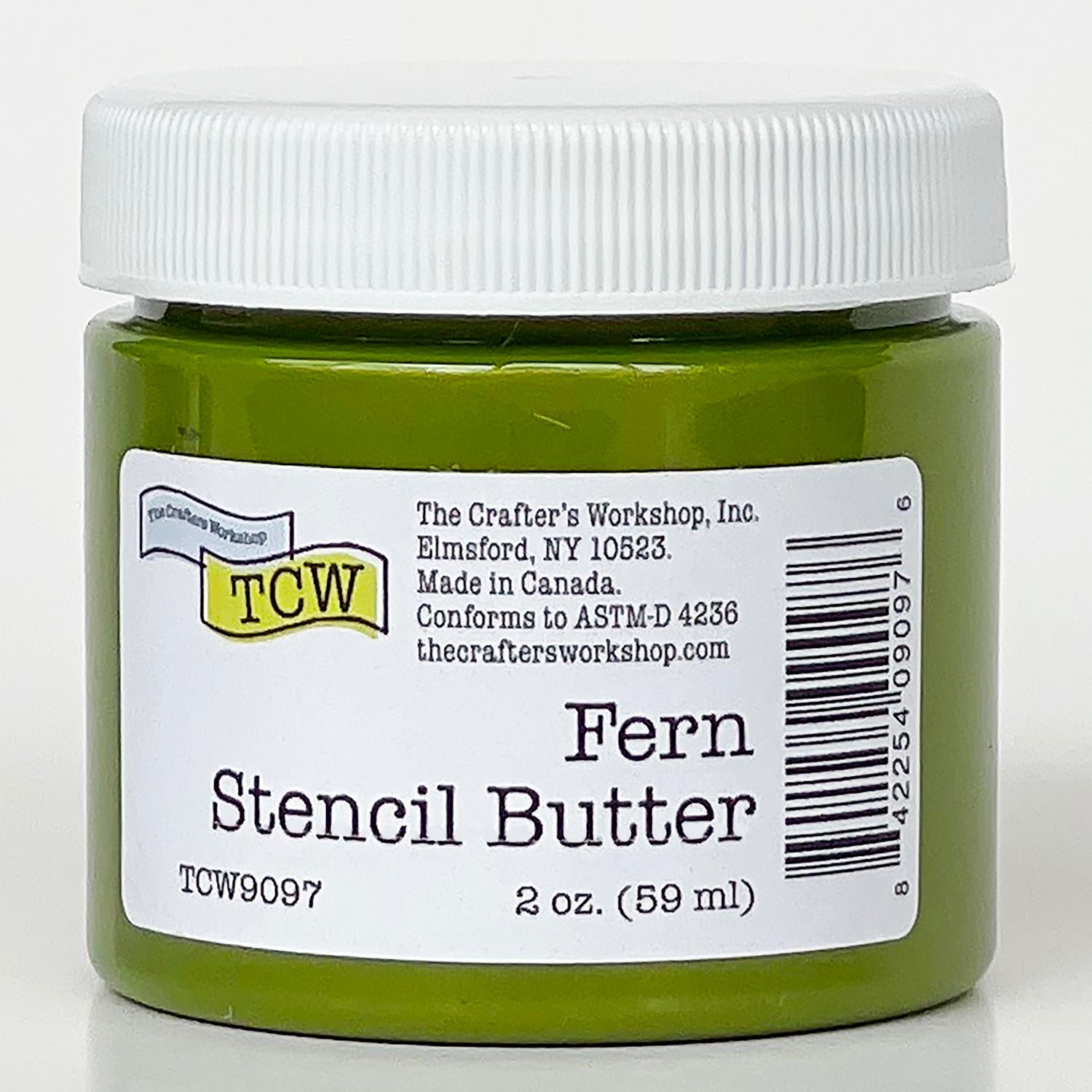 The Crafters Workshop - Stencil Butter 2 oz. Fern
