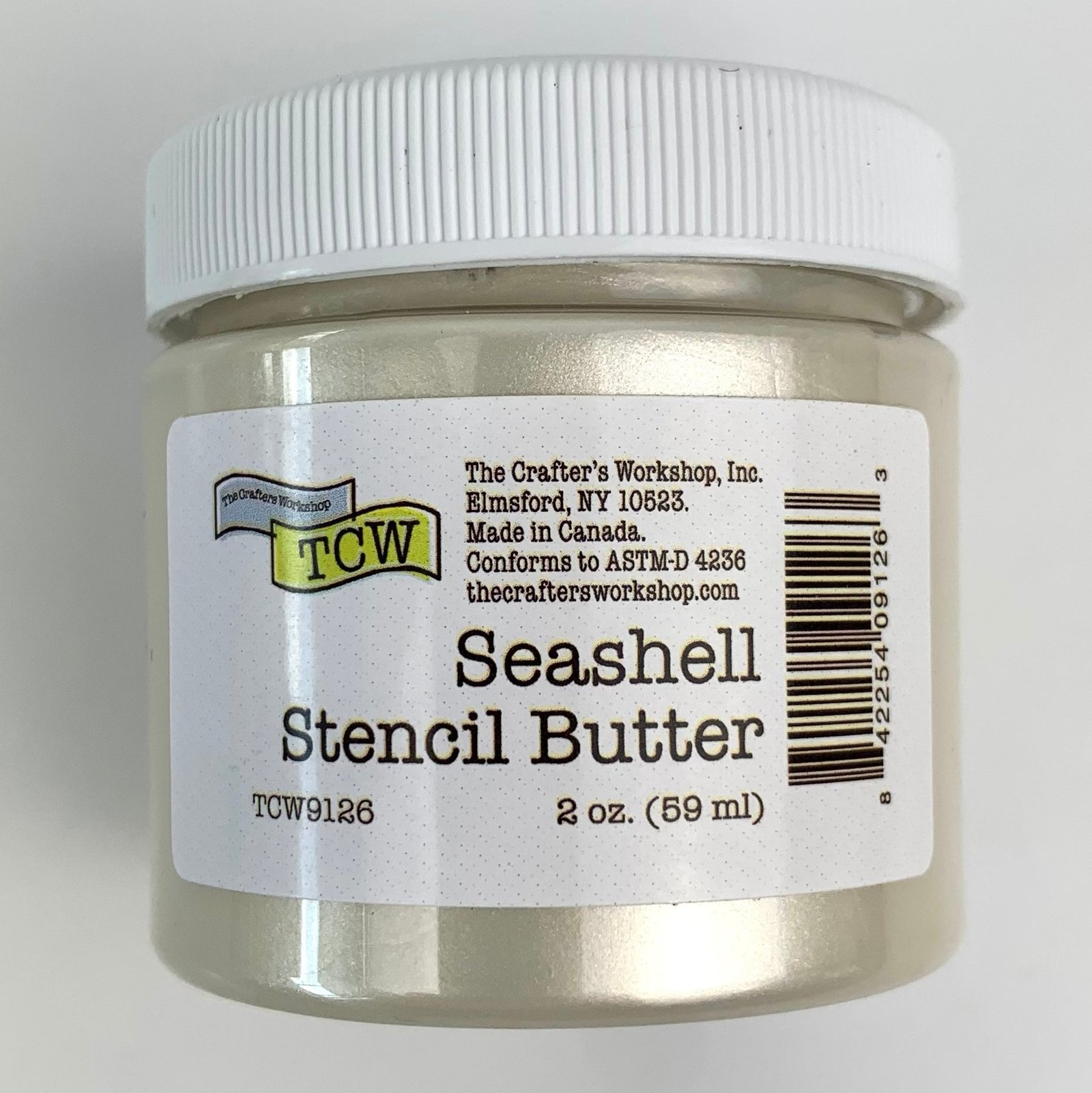 The Crafters Workshop - Stencil Butter 2 oz. Seashell