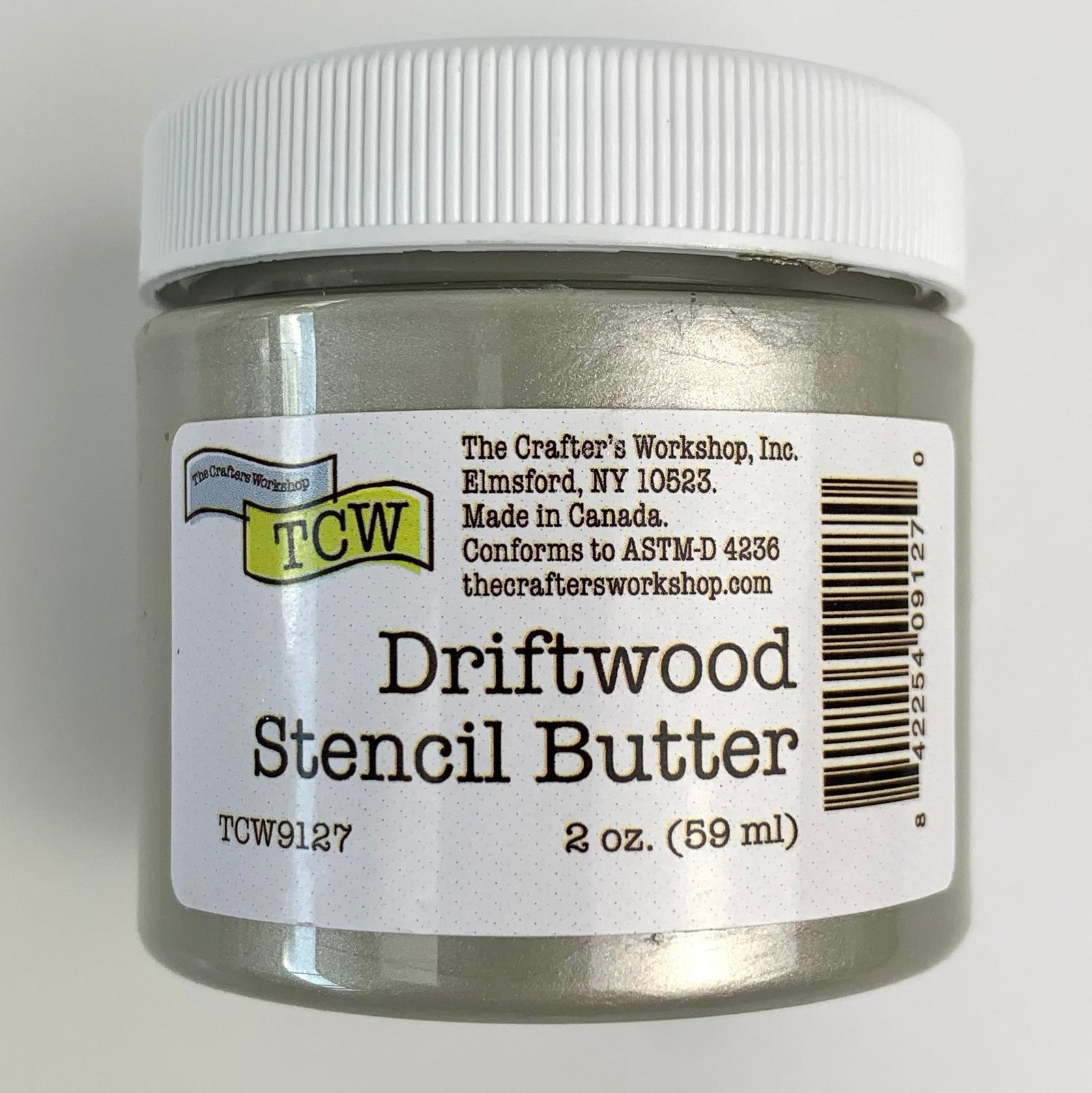 The Crafters Workshop - Stencil Butter 2 oz. Driftwood