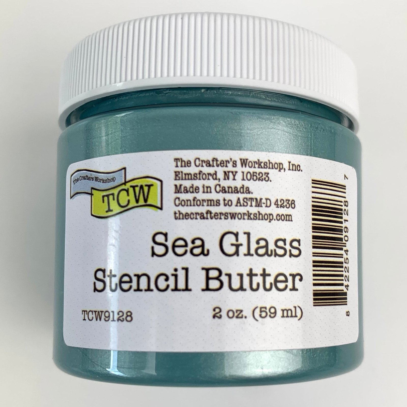 The Crafters Workshop - Stencil Butter 2 oz. Sea Glass