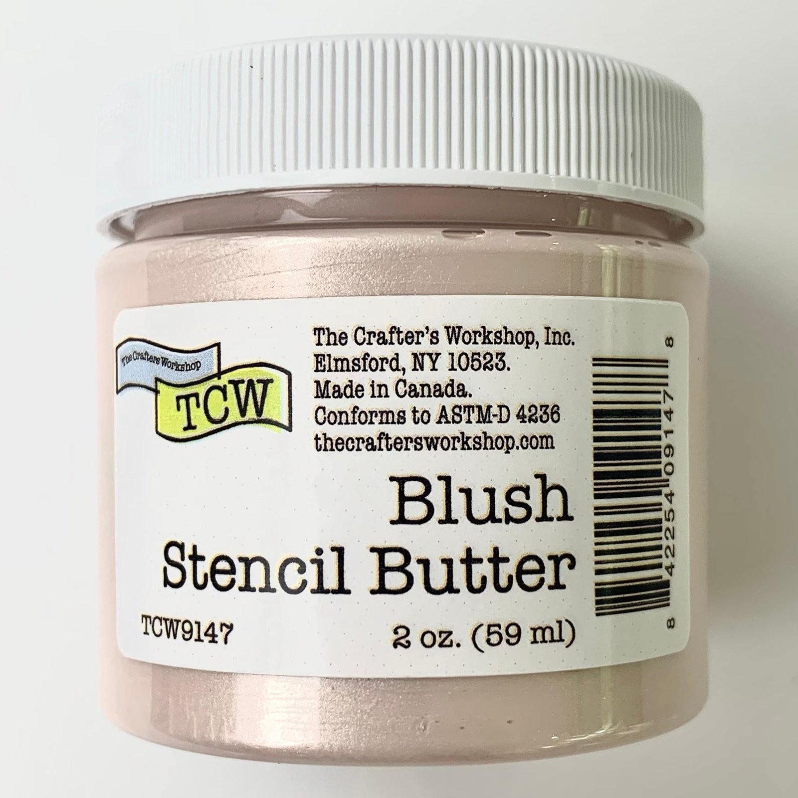 The Crafters Workshop - Stencil Butter - Blush 2oz.